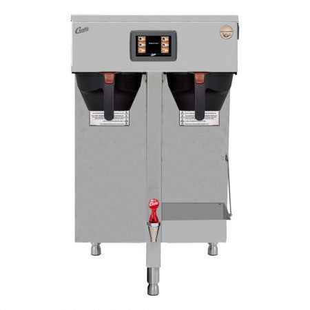 g4 twin 1.5 gallon brewer with shelf front