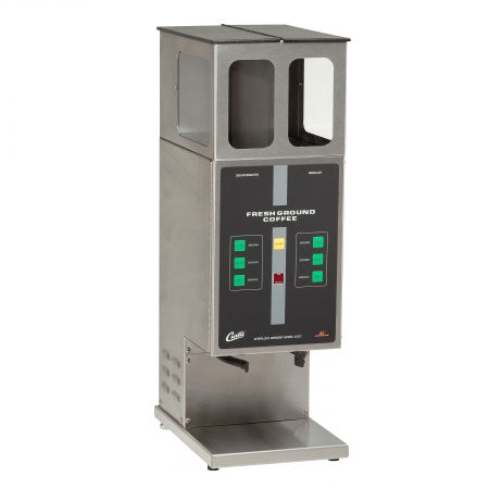 Wilbur Curtis Twin Coffee Grinder w/ Digital Interlock