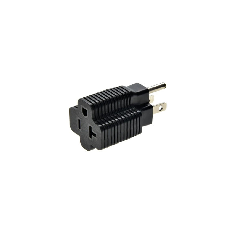 NEMA 5-15P to NEMA 5-20R Power Plug Adapter