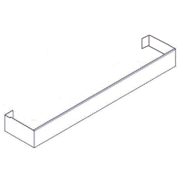 La Marzocco Linea PB Front Lower Tray Body Panel - Two Group (Special Order Item)