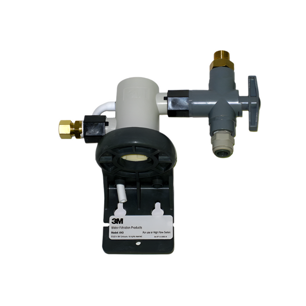 RSCF Water Filter Mounting Head with Flush Valve Assembly (Special Order Item)