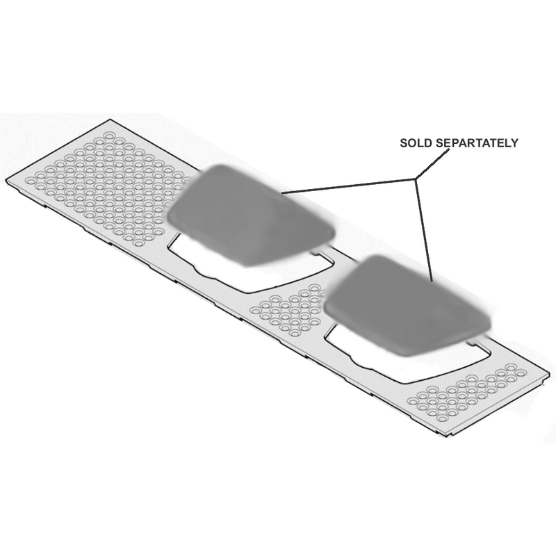 Rancilio Classe 10 Cup Tray - 2 Group (Special Order Item)