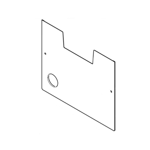 Rancilio 'Silvia Pro' Back-splash Panel Molding (Special Order Item)