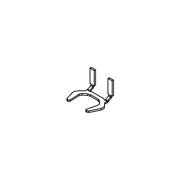 Nuova Simonelli MDXS On Demand Grinder Portafilter Support Fork (Special Order Item)