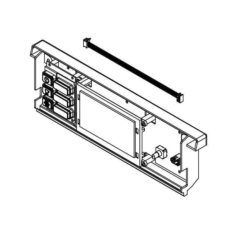 Nuova Simonelli 'Aurelia II' LCD Display and Rotary Switch Assembly (Special Order Item)