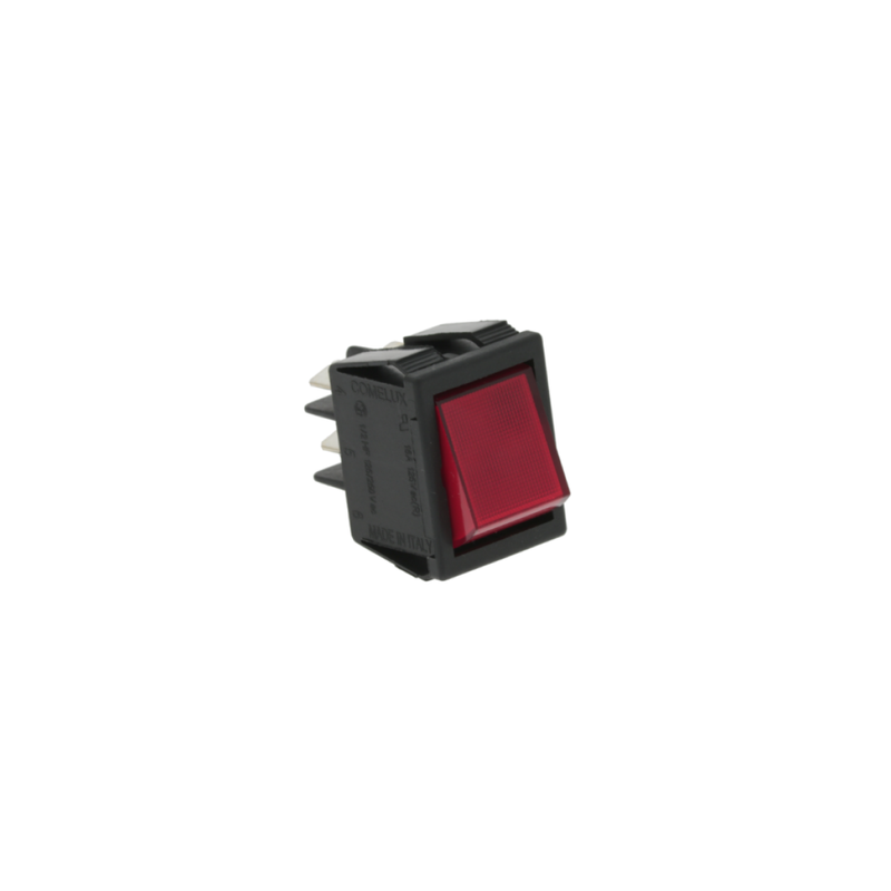 Red Two-pole On/off Switch