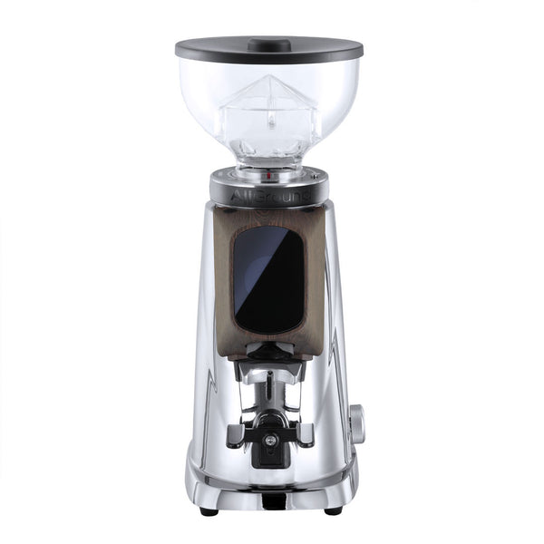 fiorenzato allground grinder chrome with dark oak