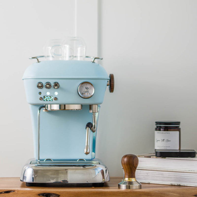 ascaso professional home espresso machine dream pid blue