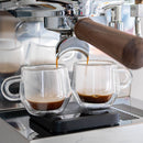 ascaso steel duo espresso machine shots