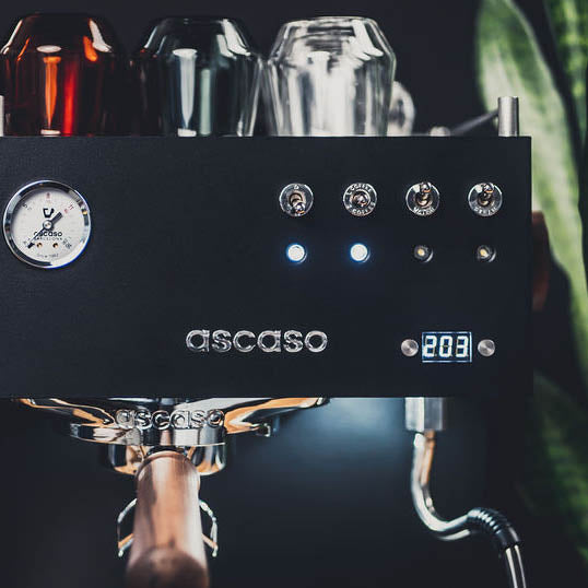 ascaso steel uno espresso machine black