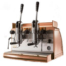 athena leva 2 group copper espresso machine