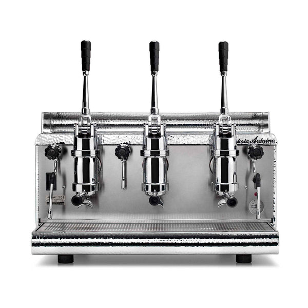 athena leva 3 group chrome espresso machine