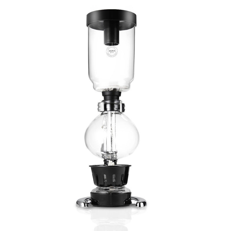 5-Cup Unique Syphon Coffee Maker Tabletop Glass Vacuum Siphon Coffee Tea  Brewer