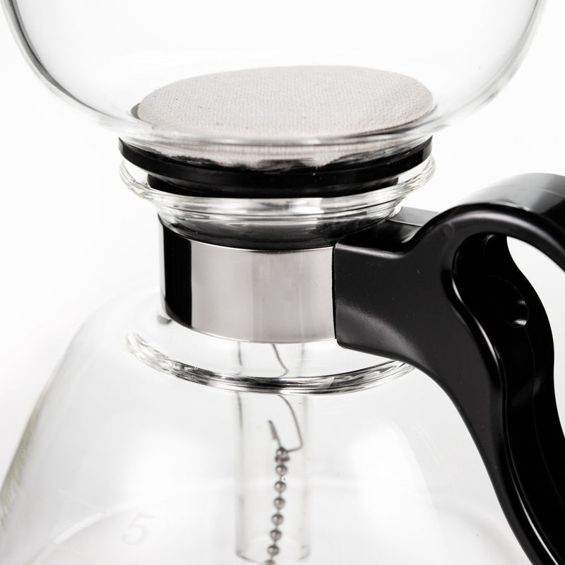 5 Cup Coffee Maker, Silver