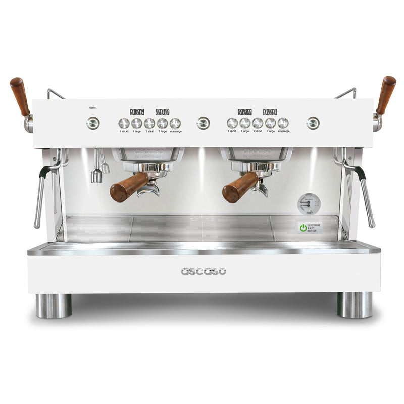 ascaso barista t plus espresso machine white