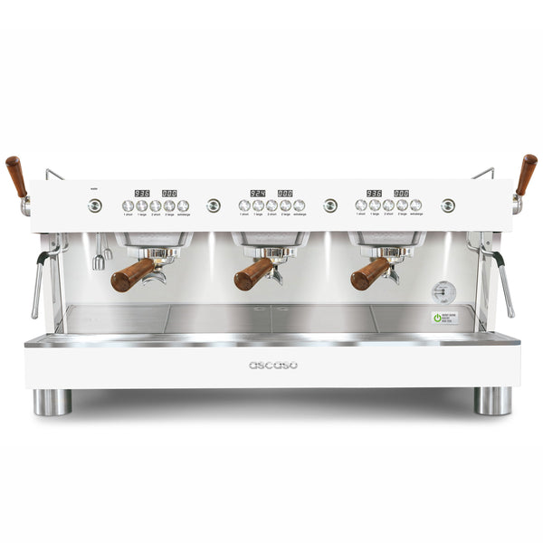 ascaso 3 group barista t plus white