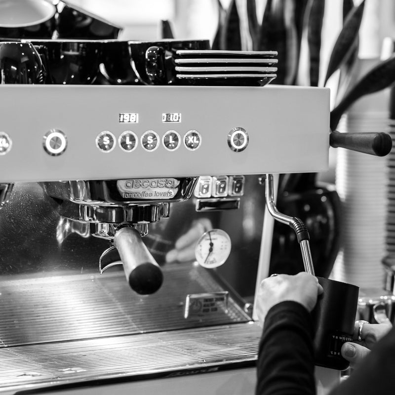 Ascaso Barista T Plus Automatic 2 Group Espresso Machine - Black