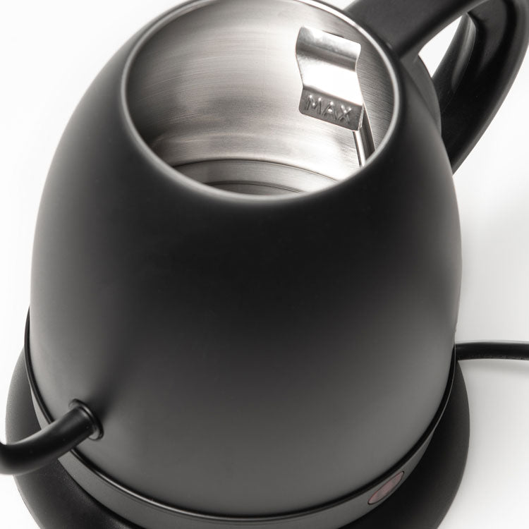 black gooseneck electric kettle
