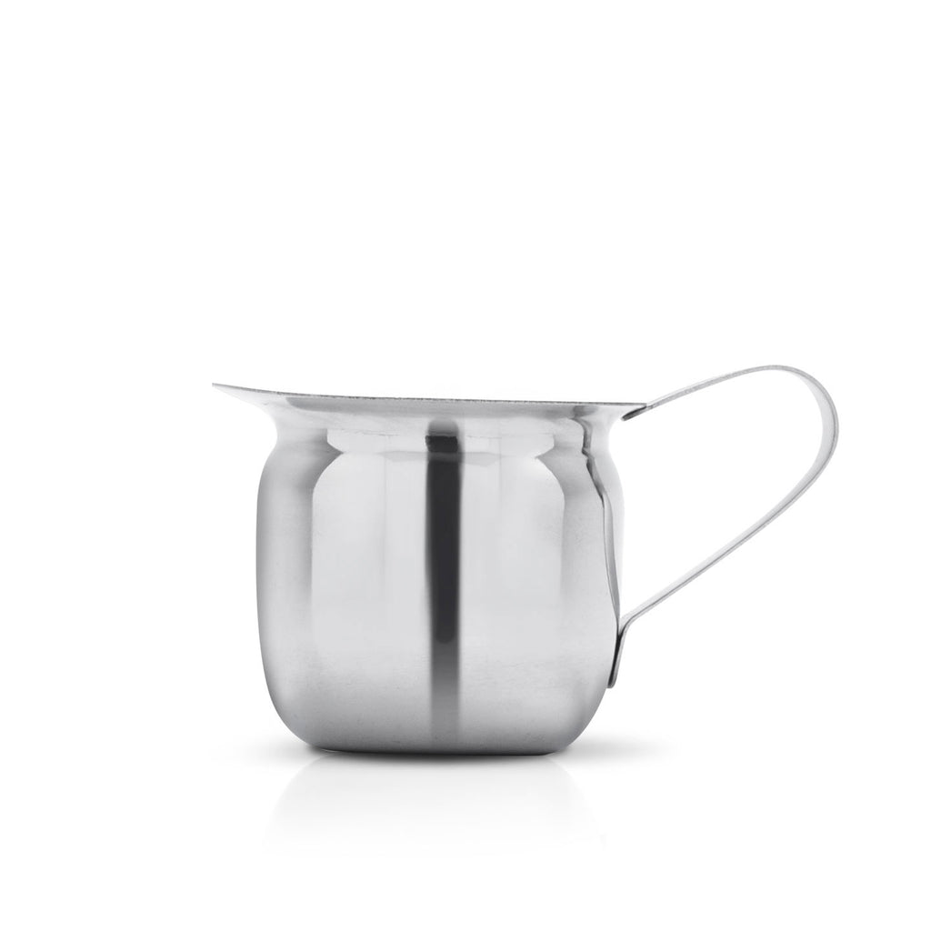 12 Pack] 3 oz Creamer Pitcher - Stainless Steel Bell Creamers