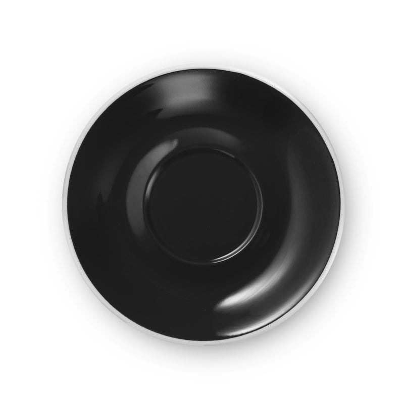 Egg Style Latte Cup & Saucer (10oz/300ml) - Set of 2