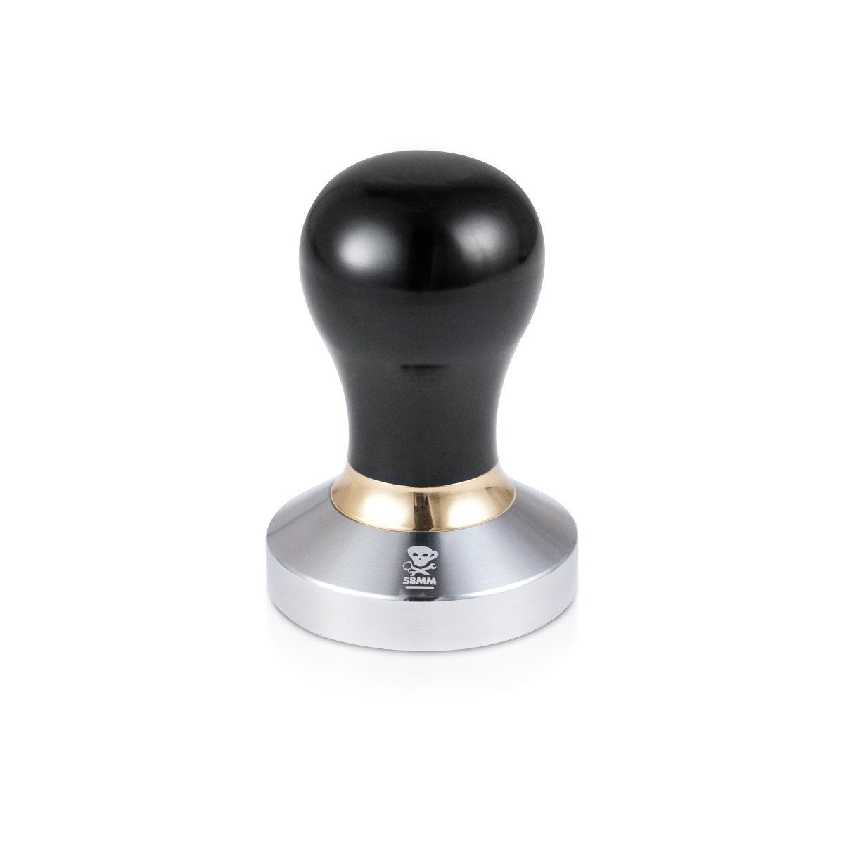 Barista Basics Design Black Espresso Tamper 58mm, Flat