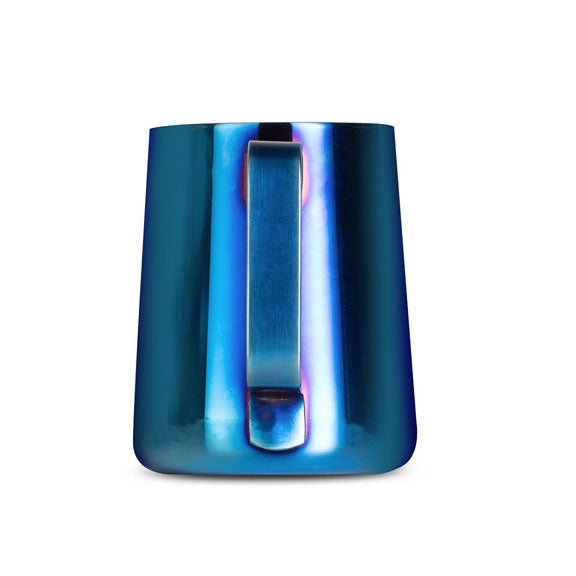 20oz blue stainless steel frothing pitcher