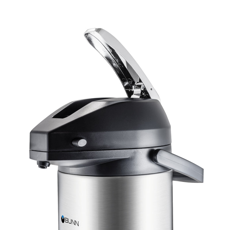 3L/5L Lit Stainless Steel Airpot Hot Tea Coffee Drinks Vacuum Flask Jug  Pump New