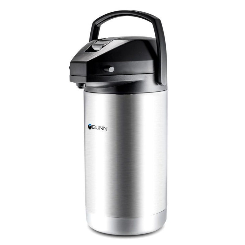 BUNN 3L Stainless Steel Coffee Airpot - Case of 6