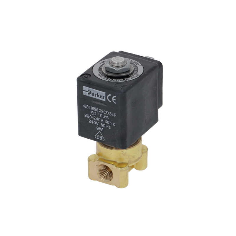 220V 50/60Hz 9W 1/8" x 1/8" Two-way Lucifer Solenoid