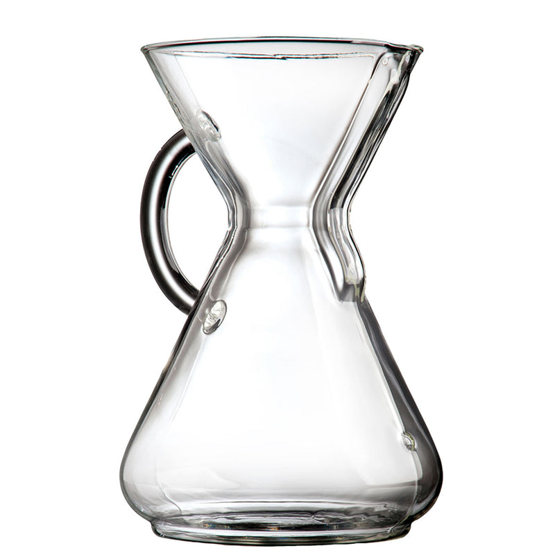 chemex glass handle 10 cup coffee brewer