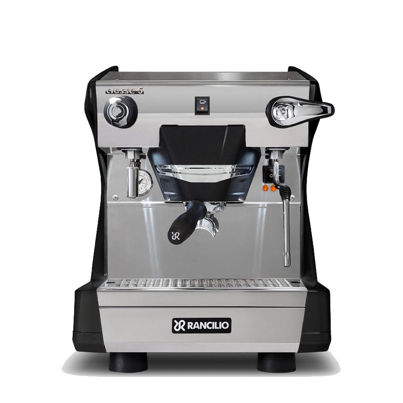 rancilio classe 5 s single group black espresso machine