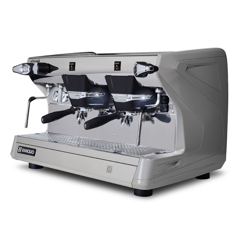 rancilio classe 5 s 2 group grey espresso machine