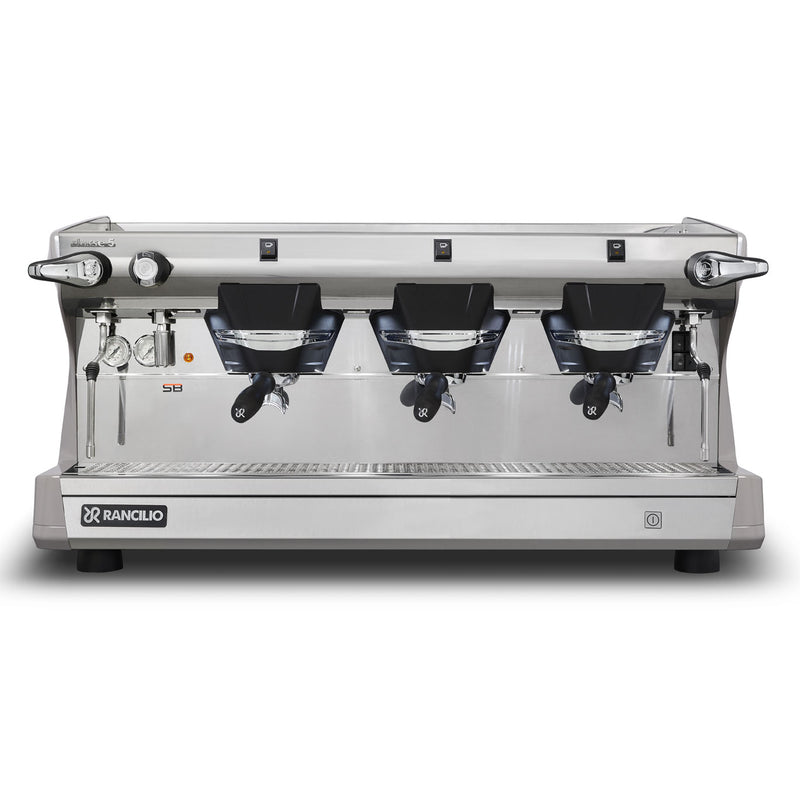 rancilio classe 5 s 3 group grey espresso machine