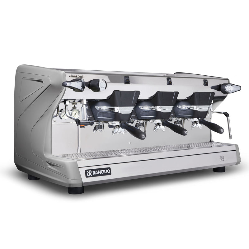 rancilio classe 5 s 3 group grey espresso machine