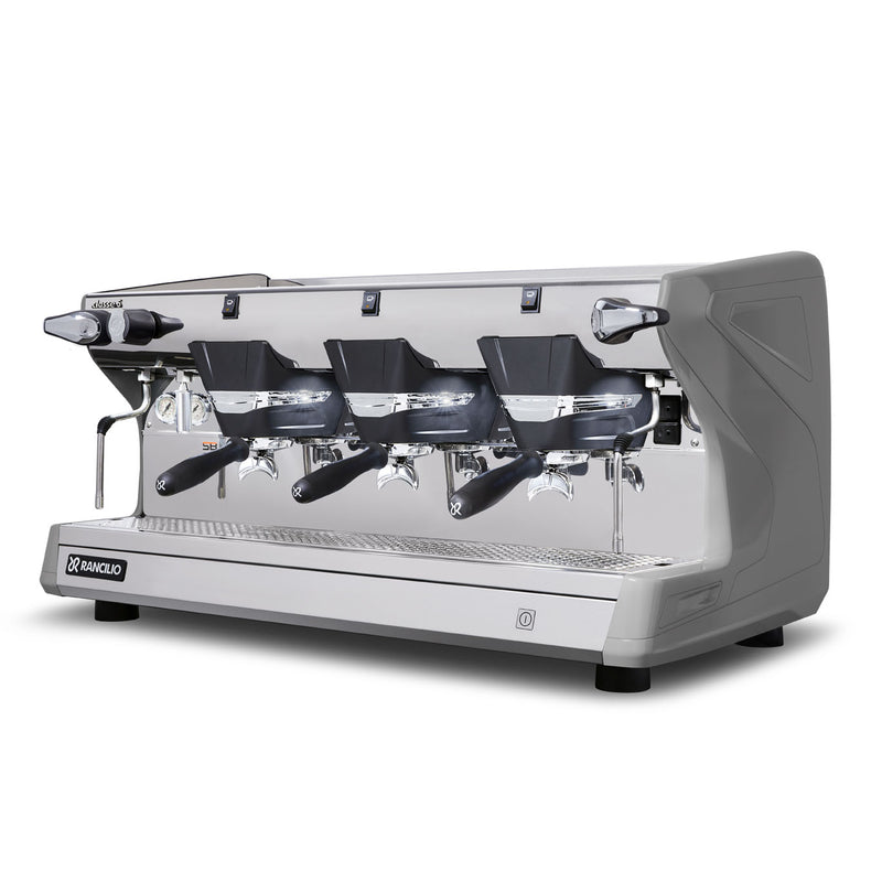 rancilio classe 5 s 3 group grey espresso machine