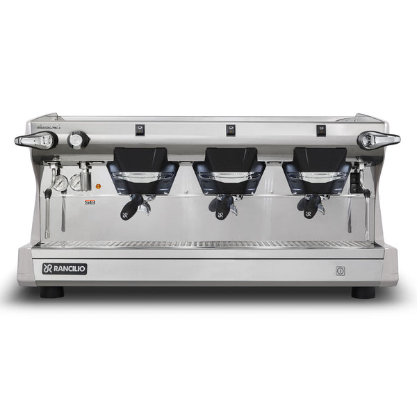 rancilio classe 5 s 3 group white espresso machine
