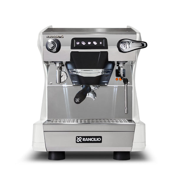 rancilio classe 5 usb 1 group white espresso machine