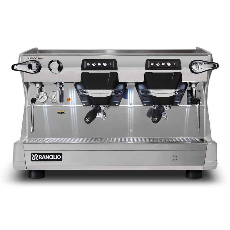 rancilio classe 5 usb 2 group grey espresso machine