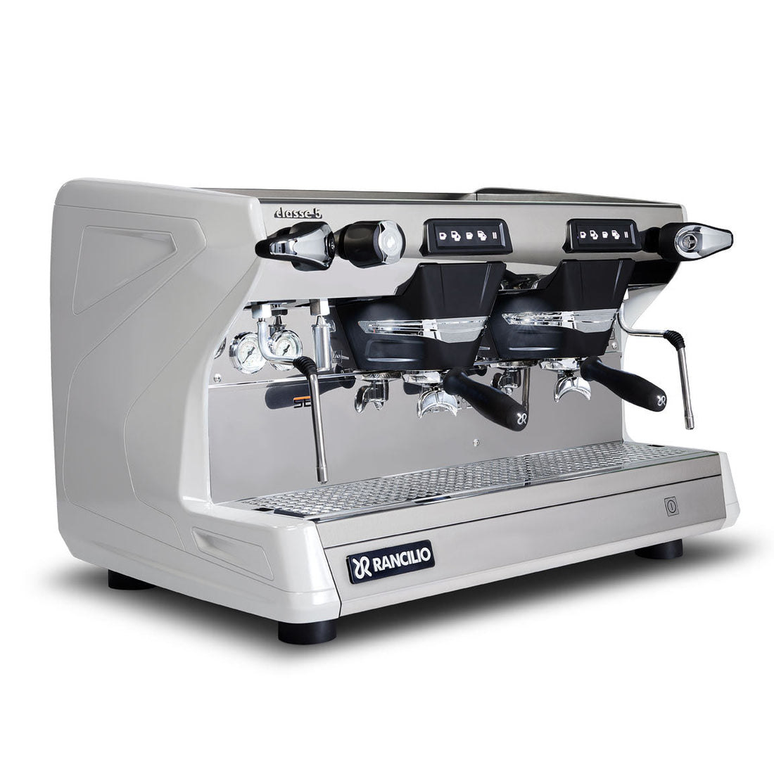 Rancilio Classe 5 USB 2 Group Volumetric Espresso Machine - Ice White