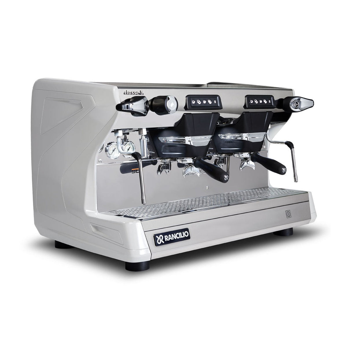 Rancilio Classe 5 USB 2 Group Volumetric Espresso Machine - Ice White
