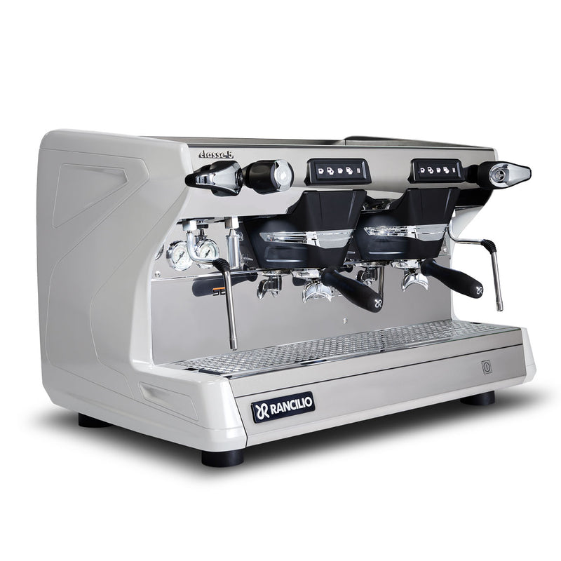 rancilio classe 5 usb 2 group white espresso machine