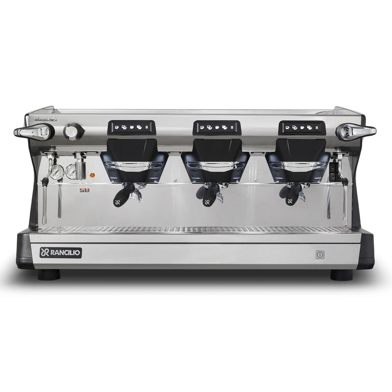 rancilio classe 5 usb 3 group black espresso machine