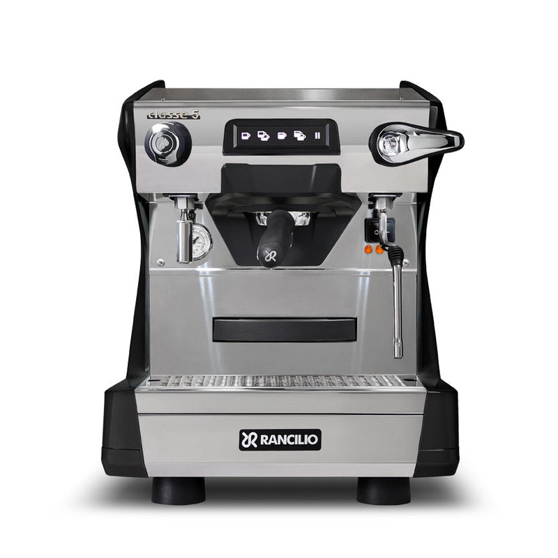 rancilio classe 5 usb tall single group black espresso machine