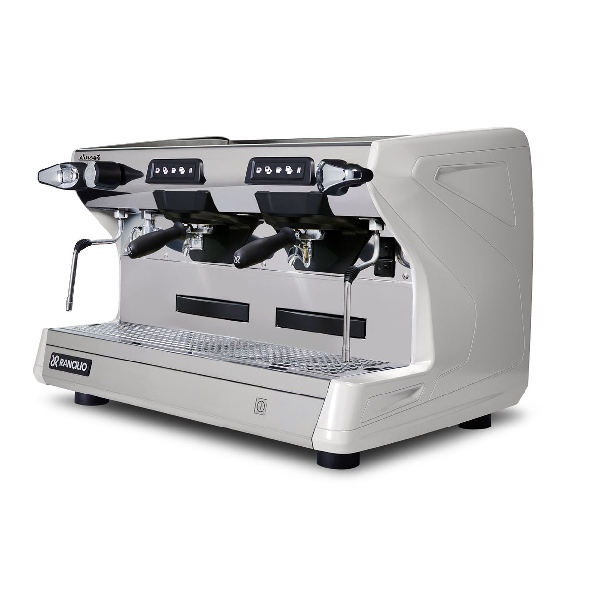 Rancilio Classe 5 USB Tall 2 Group Volumetric Espresso Machine - White