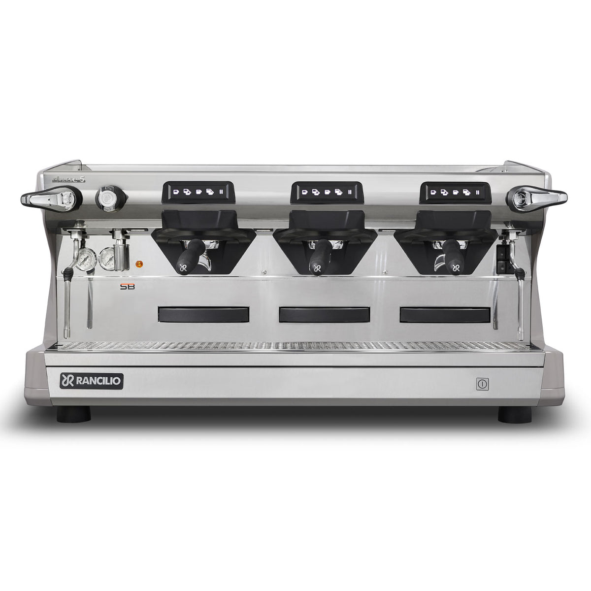 業務用エスプレッソマシングラインダーセット rancilio classes 5 Rancilio Classe 5 USB Tall 3 Group Volumetric Espresso Machine - Grey