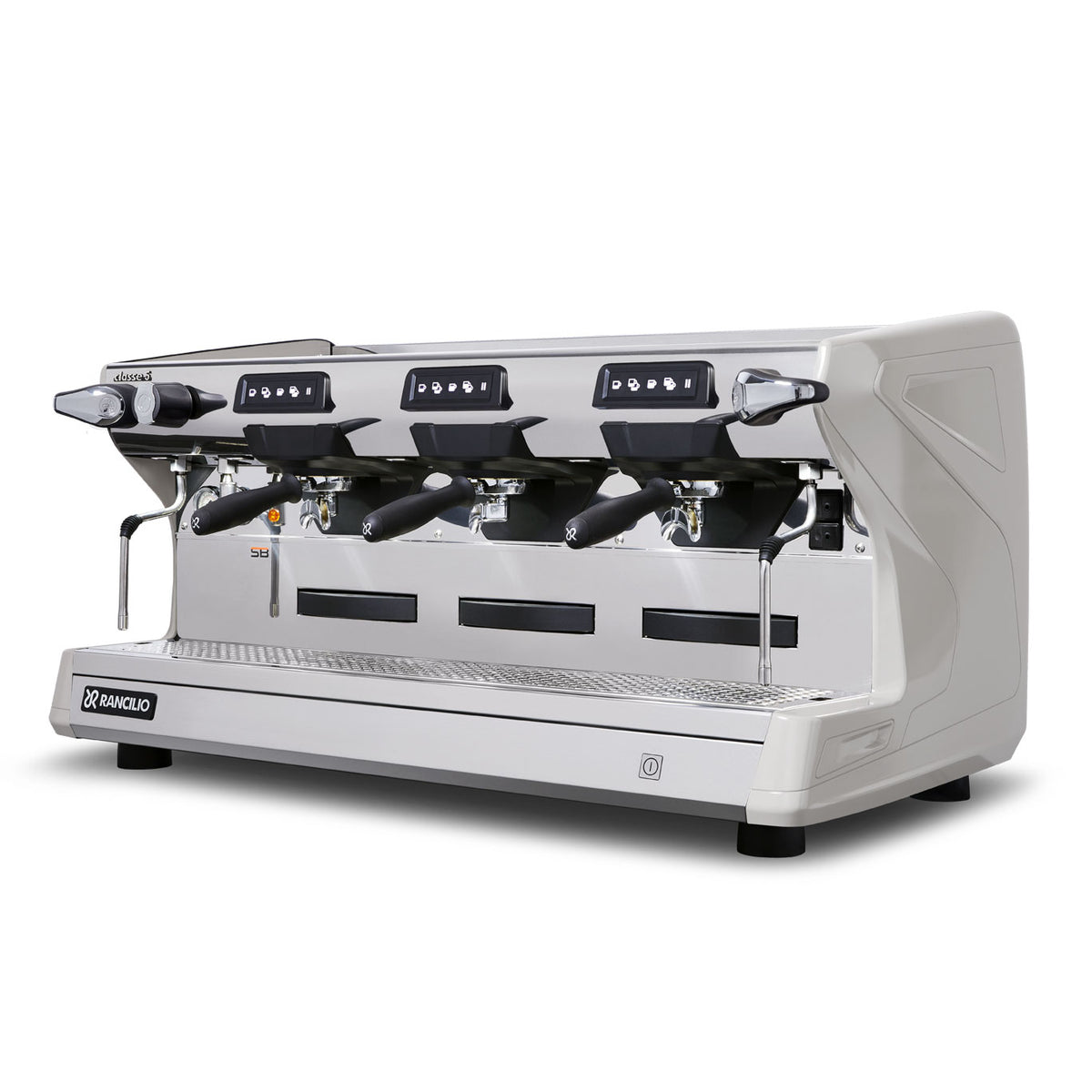 Rancilio Classe 5 USB Tall 3 Group Volumetric Espresso Machine - White