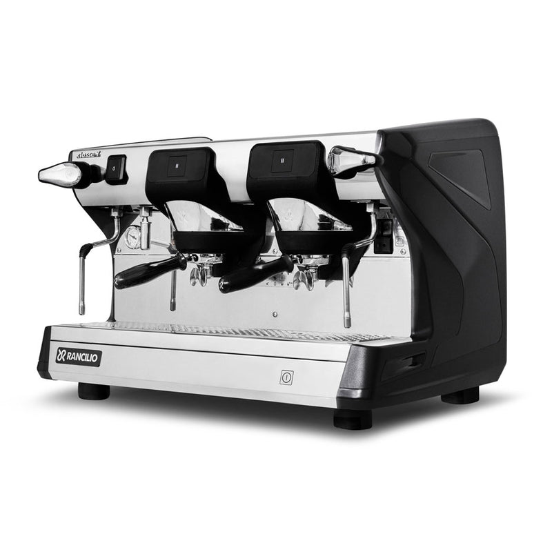 rancilio classe 7 s 2 group espresso machine black