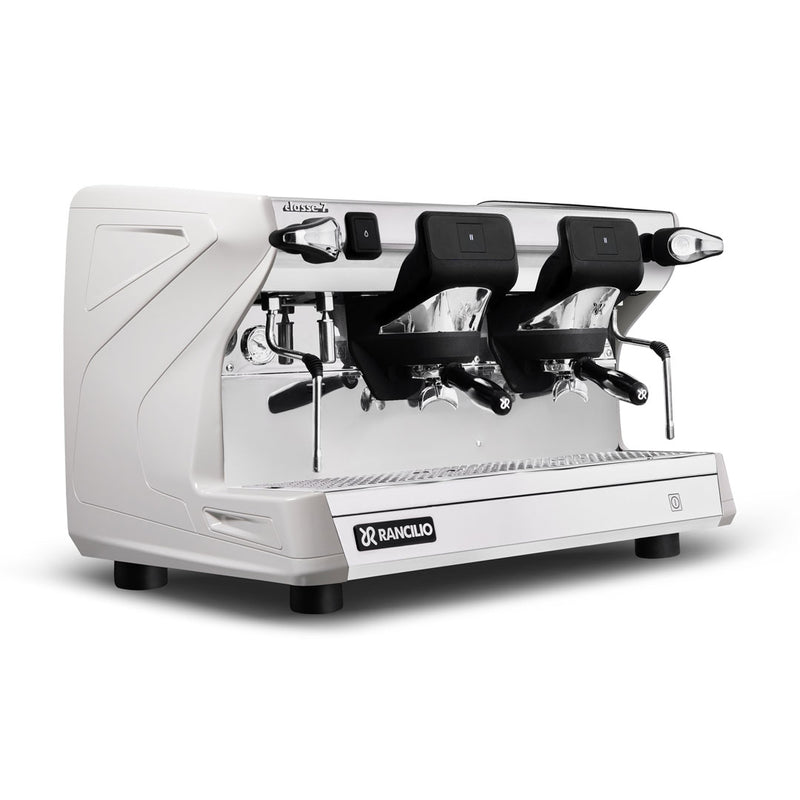 rancilio classe 7 s 2 group white espresso machine