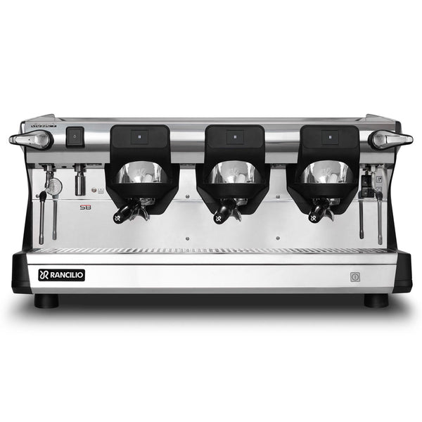 rancilio classe 7 s black 3 group espresso machine