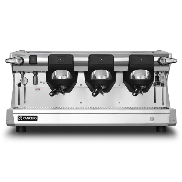 rancilio classe 7 s 3 group grey espresso machine